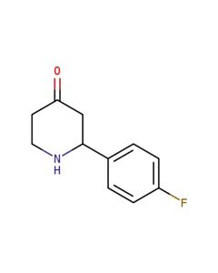 Astatech 2-(4-FLUOROPHENYL)PIPERIDIN-4-ONE; 1G; Purity 95%; MDL-MFCD11848616